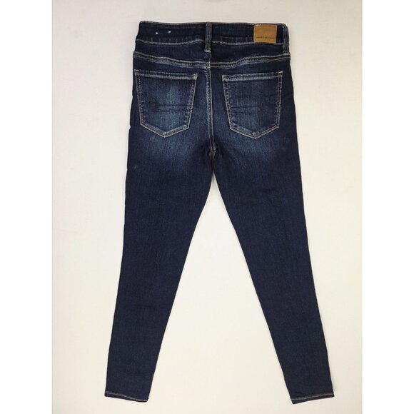 American Eagle Outfitters Size 4 Womens 30" Inseam Jegging Blue Denim Jeans NWT - Picture 1 of 14